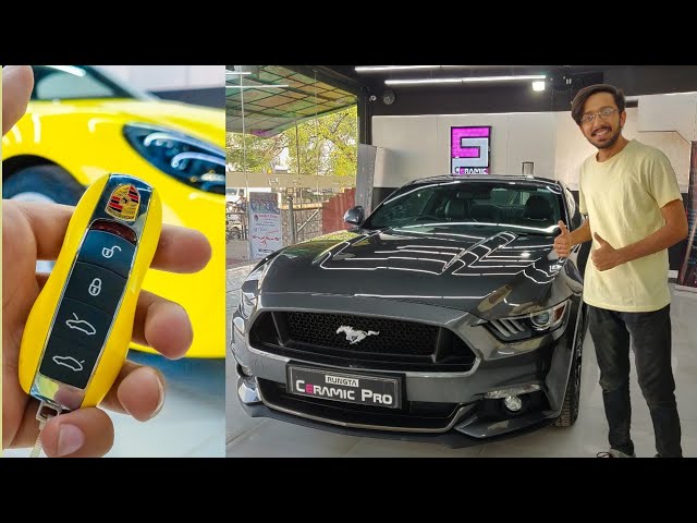 Mustang 5.0 and Porshe 718 Boxster