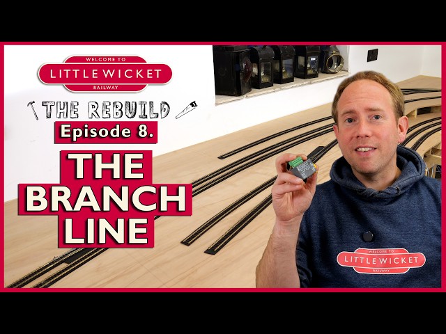 NEW Layout Build - Ep8. Branch Line & Point Motors