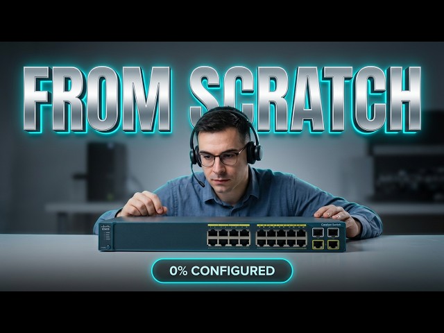 Configure a Cisco Switch from Scratch Step by Step