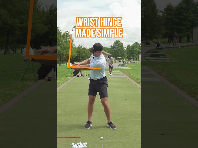 How To Hinge Your Wrists Then Release Them! #golf #golfswing #ericcogorno