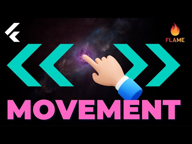 Move Objects With Gestures & Keyboard - Flutter Flame Game