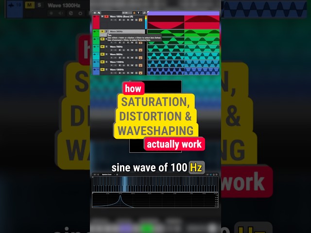 Even vs Odd Harmonics Explained #musicproduction #mixing