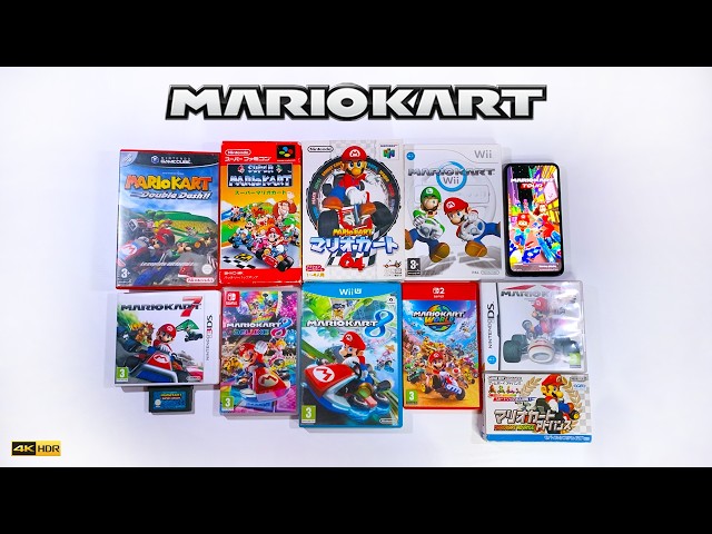 My Mario Kart Games Collection 2025