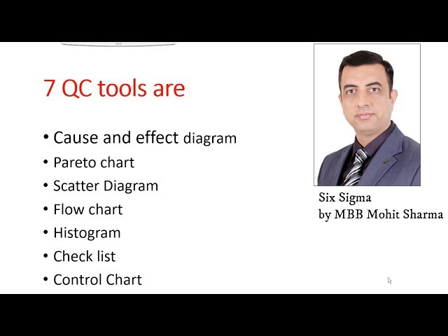 Learn 7 QC Tools in less than 8 minutes | Six sigma by MBB Mohit Sharma