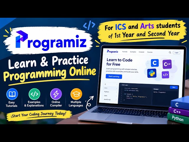 Programiz Website Explained for ICS & Arts Students | Python Programming Made Easy!#python #program 