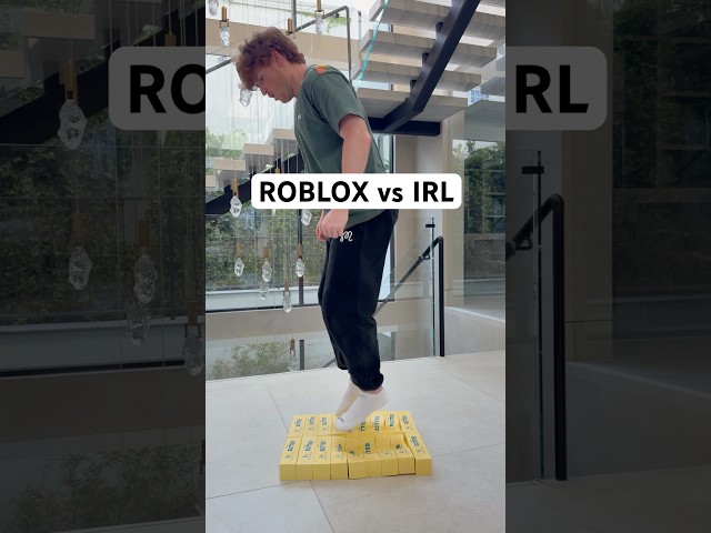 Roblox but in real life..