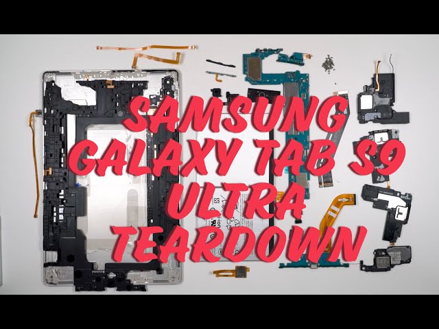 Samsung Galaxy Tab S9 Ultra Teardown Guide