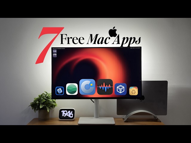 7 FREE Mac Apps You Need in 2026 !