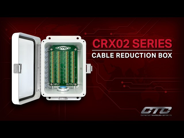 CRX02 Series Cable Reduction Boxes | CTC