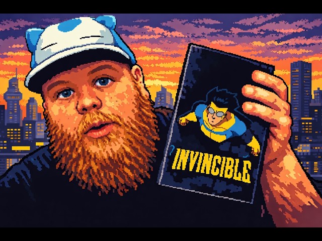 Opening INVINCIBLE trading cards! BEAUTIFUL!