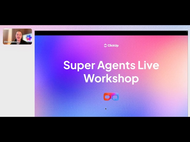 September Super Agents Live Workshop
