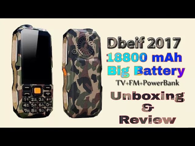 DBEIF D2017 Unboxing | Best Utility Phone | Banggood.com | ITG Tech Advice