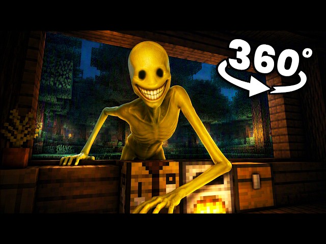 I opened the Door for Verity BUT Villagers Paid the Price | Minecraft Horror Mod (VR 360° 4K Video)