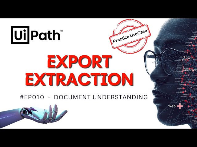 10. Export Extraction Results in UiPath Document Understanding | Output Data to Excel | RPA