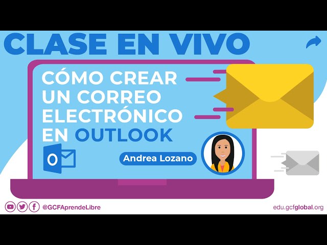 Cómo crear un correo electrónico en Outlook