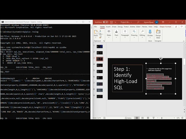 Project 6 Database Performance Tuning