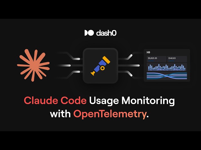 Claude Code Usage Monitoring with OpenTelemetry