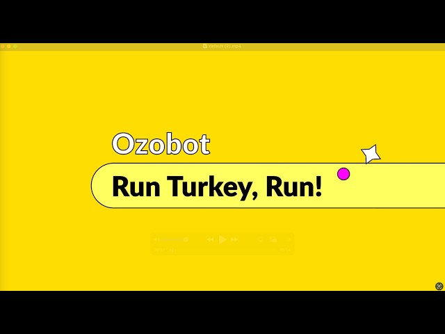 Run Turkey, Run!: A Thanksgiving Coding & Math Escape