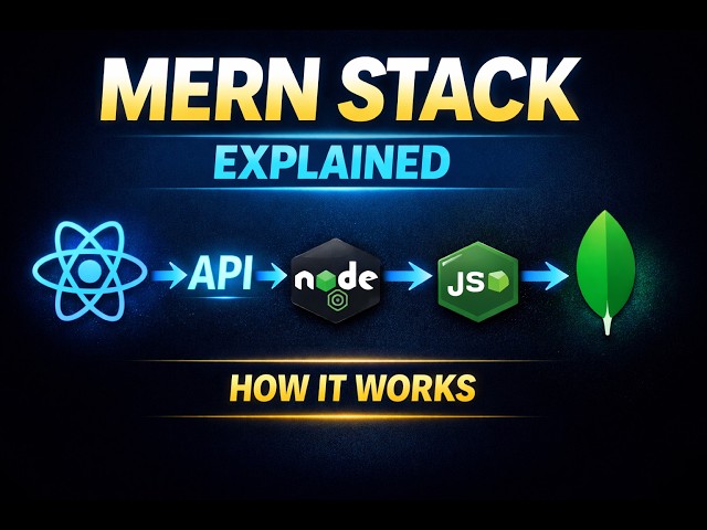 MERN Stack Explained in Detail | MongoDB, Express, React, Node.js Full Overview
