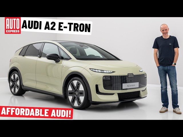 Affordable Audi! The new A2 e-tron is the most efficient Audi ever