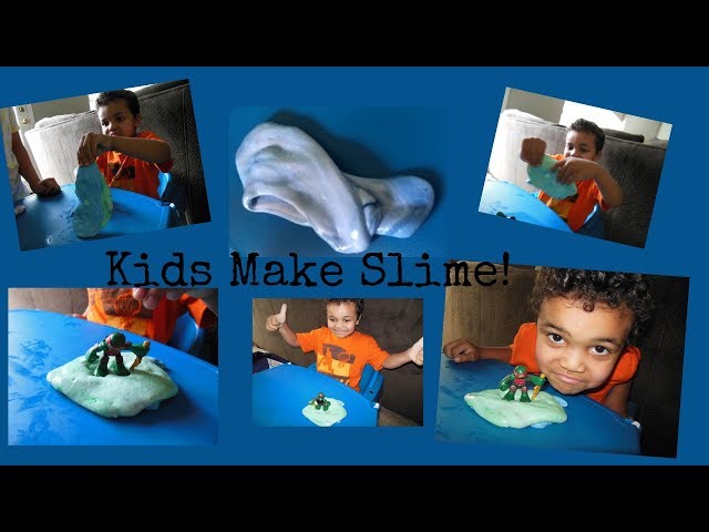 How to Make Slime Tutorial 2018!  For Kids!