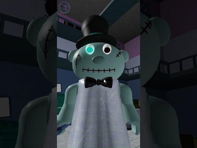 Roblox Puppet MILO JUMPSCARE! (Inverted Colors) 🔴🔵 #Shorts