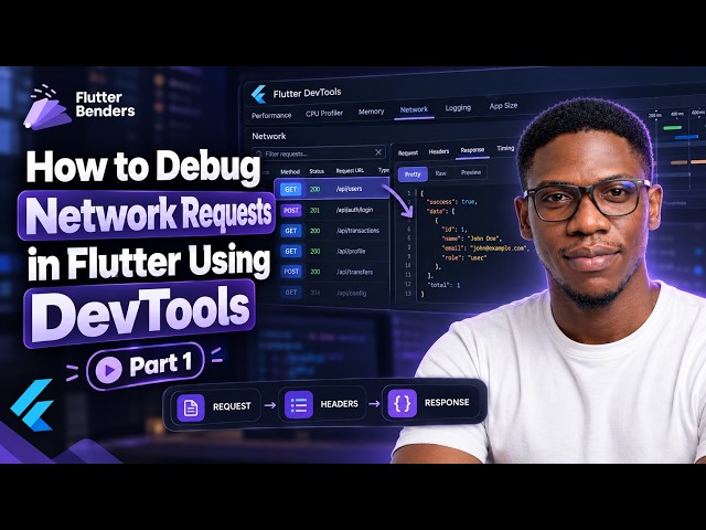 How to Debug Network Requests in Flutter Using DevTools | PART 1