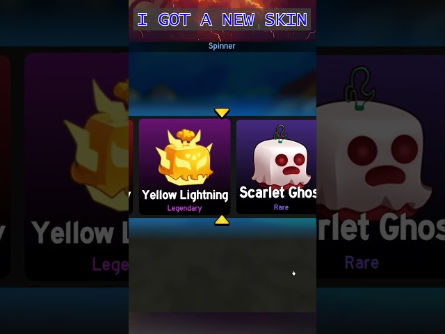 I got scarlet ghost from megnat gacha #roblox #bloxfurit