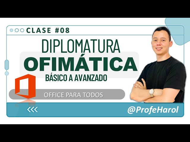 Clase 8 - Diplomatura en Ofimática 2026 @Microsoft365 #excel #mvp