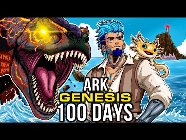 I Spent 100 Days in Ark Genesis... It Was Weird!