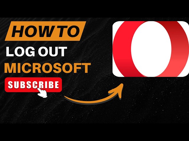 How to Log Out of Opera Browser