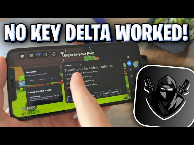 Delta Executor Mobile New UPDATE 🔥 How To Download Delta Executor iOS / Android / PC - STILL WORKS!