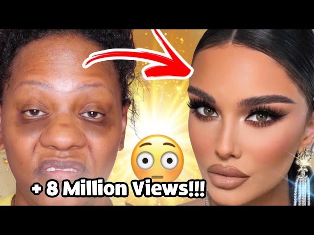 Makeup Transformation 😱😱😱 increíble !!!!#makeuptutorial 