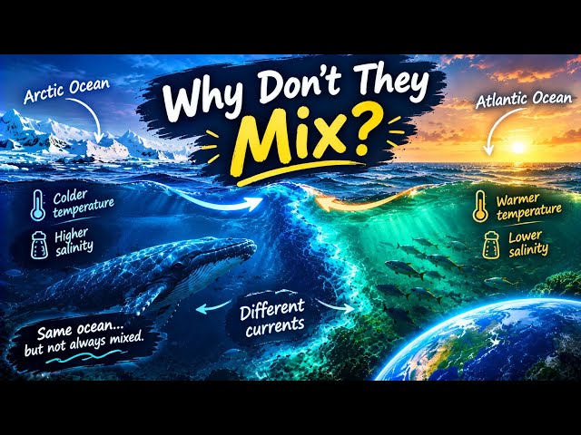Why DON’T These Oceans Mix? 🌊😳 The Truth Will Surprise You!!
