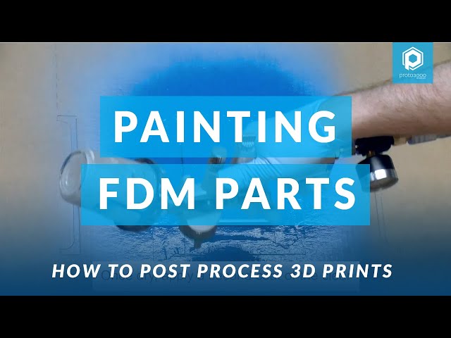 Painting FDM or FFF 3D Printed Parts | Finishing 3D Prints 101
