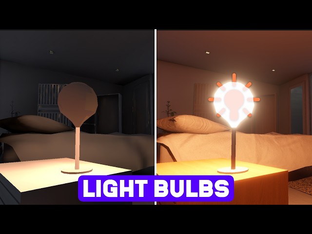 How to Correctly Place Point Lights Inside Bulbs in Unity 6