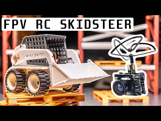 FPV 3D Printed RC SkidSteer