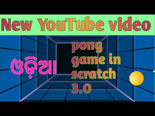 Scratch 3.0 Tutorial | pong game