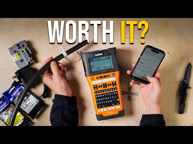 Is this the BEST Electricians Label Printer? Brother E550W Review