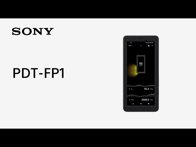 Introducing PDT-FP1 | Sony | Portable Data Transmitter