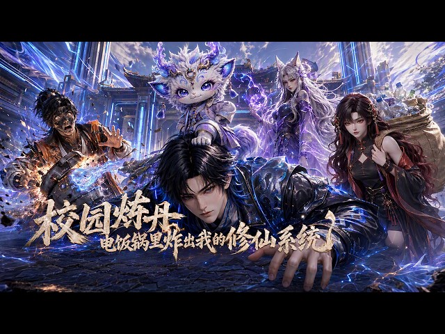 💥【New】【Multi sub】School Alchemy: Exploding My Way to Immortality#anime #animation