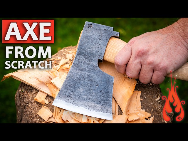 Forging My Own Hjärtum Axe - The Most Iconic Swedish Axe