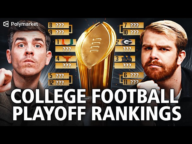 NEW College Football Playoff Rankings | Texas, Ohio State, Alabama, Miami, Georgia, LSU, Notre Dame