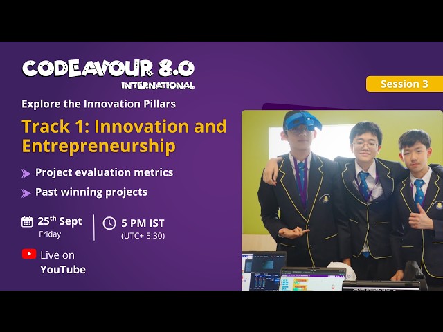 How to Build a Winning Track 1 Project? | Codeavour 8.0 | Coding, AI & Robotics Competition