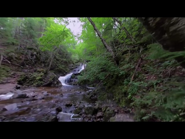 Macintosh Brook Waterfalls Cape Breton Virtual Tours