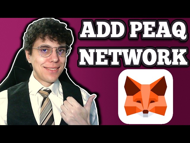 How To Add Peaq Network In Metamask Wallet