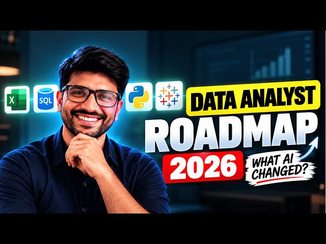 Data Analyst Roadmap 2026: What AI Changed (Watch Before You Start Learning)