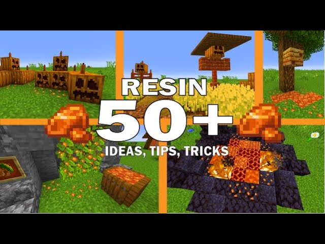 Minecraft: 50+ Resin Build Ideas, Tips and Tricks
