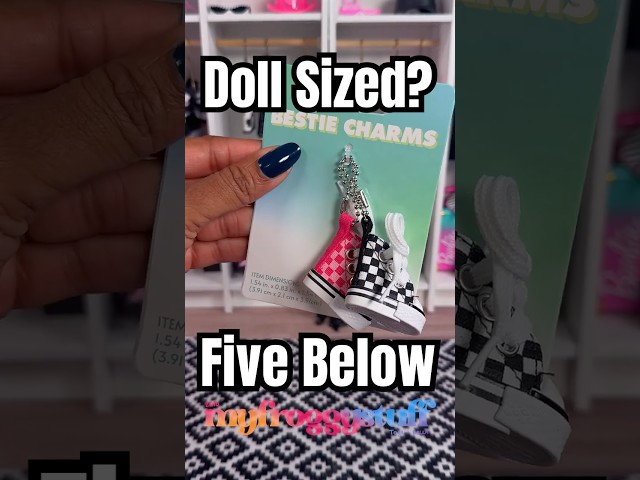 Fun Find: Mini Shoes at Five Below | Do They Fit Barbie?