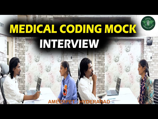 MOCK INTERVIEW IN MEDCODE ACADEMY part-2 | MEDICAL CODING TRAINING | CPC PREPARATION |  @MedcodeMC |
